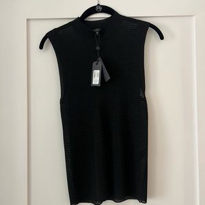 Rag & Bone Raina Black Top NWT Size Medium